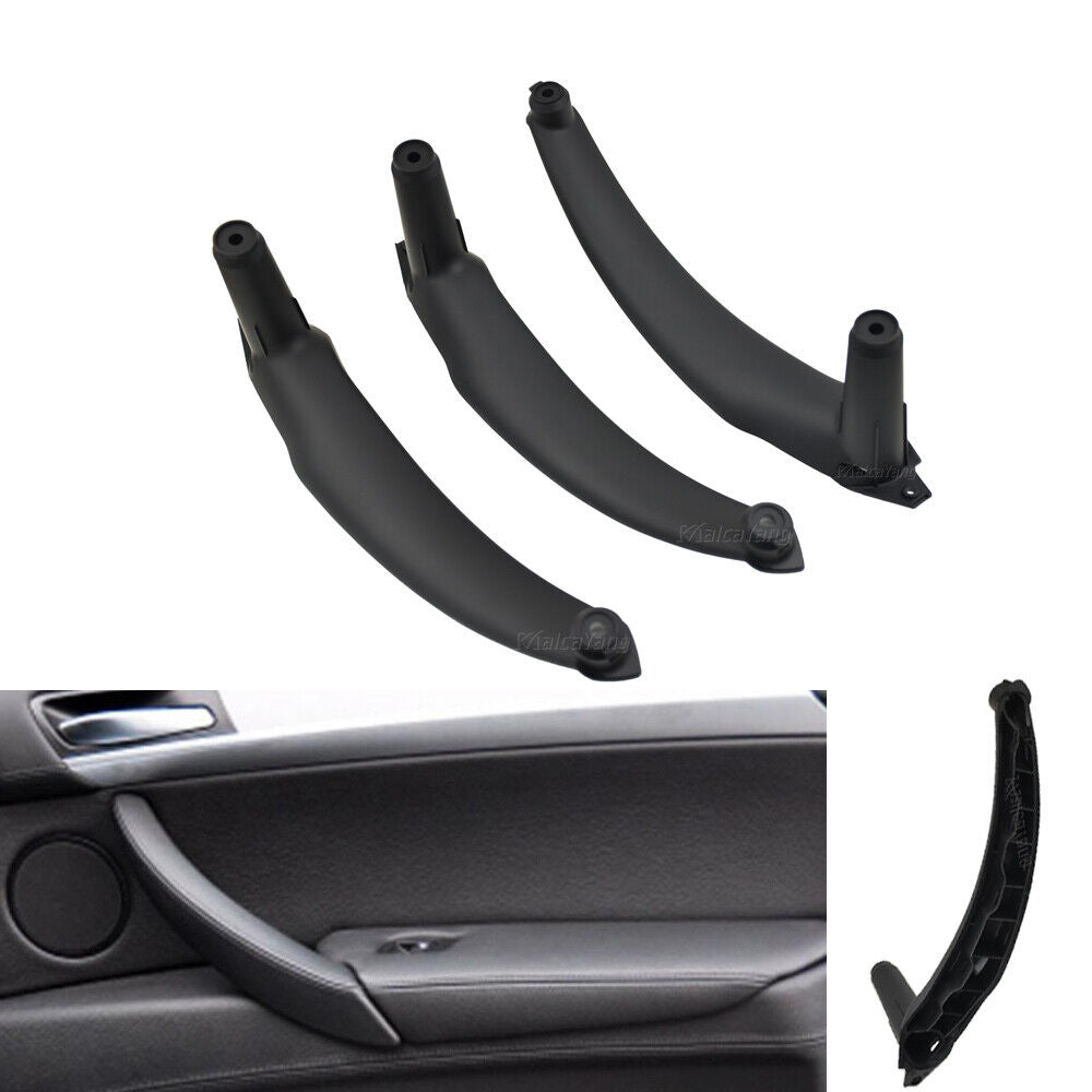 new LHD Door Interior Handle Pull Trim For BMW X5 E70 2006-2013 X6 E71/E72 2007-2014