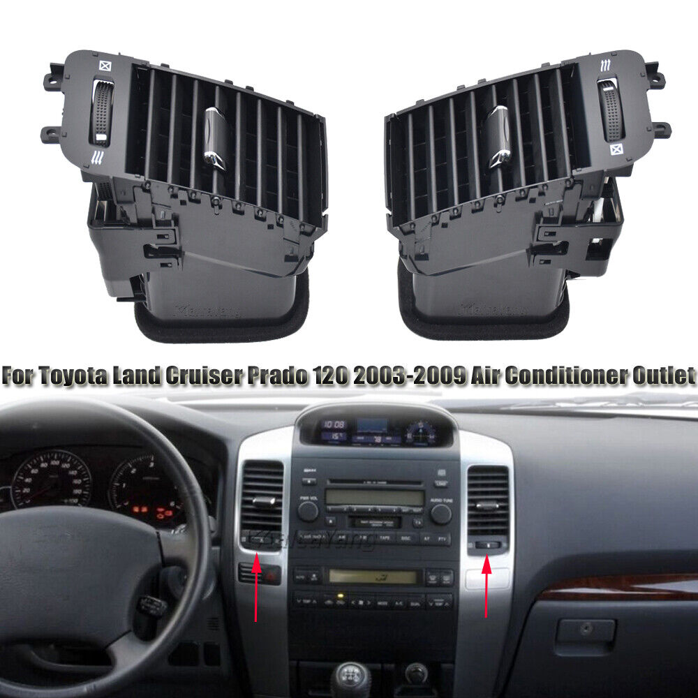 LEXUS GX470 | LHD Console Dash Center Air Vents Trim Insert for Land Cruiser Prado