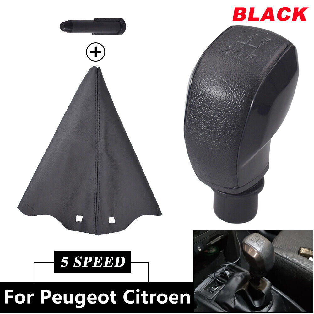 Peugeot 306 Speed Manual Gear Stick Shift Knob Boot