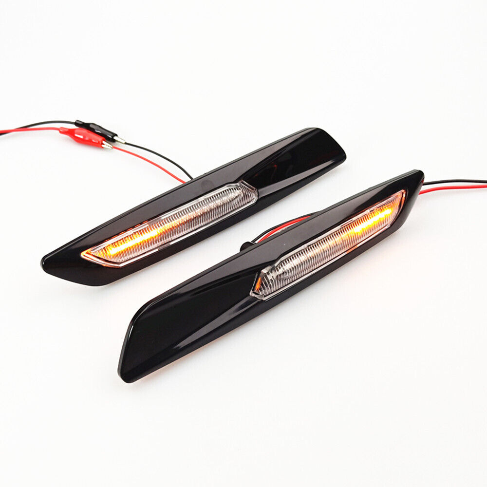 LED Dynamic Side Marker Light for BMW 1/3/5 Series Models E81/E82/E87/E88 F30/E90/E91