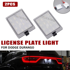 Dodge Durango Citadel 2x LED License Plate Light Lamps for 2014-2021 Vehicles