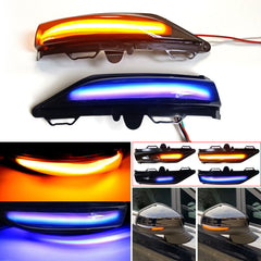 new Car LED Turn Signal Light Left and Right Side Mirror Indicator for Ford Fiesta MK8