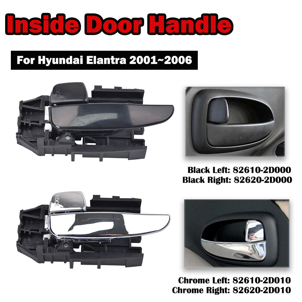 Front & Rear Door Handles for Hyundai Elantra 2001-2006 Interior