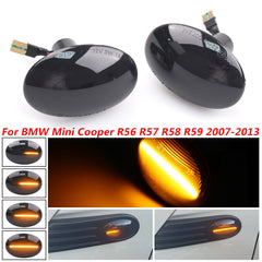 New CL-R56-LSM-SM LED Sequential Side Marker Light for 2007-2013 BMW Mini Cooper R56