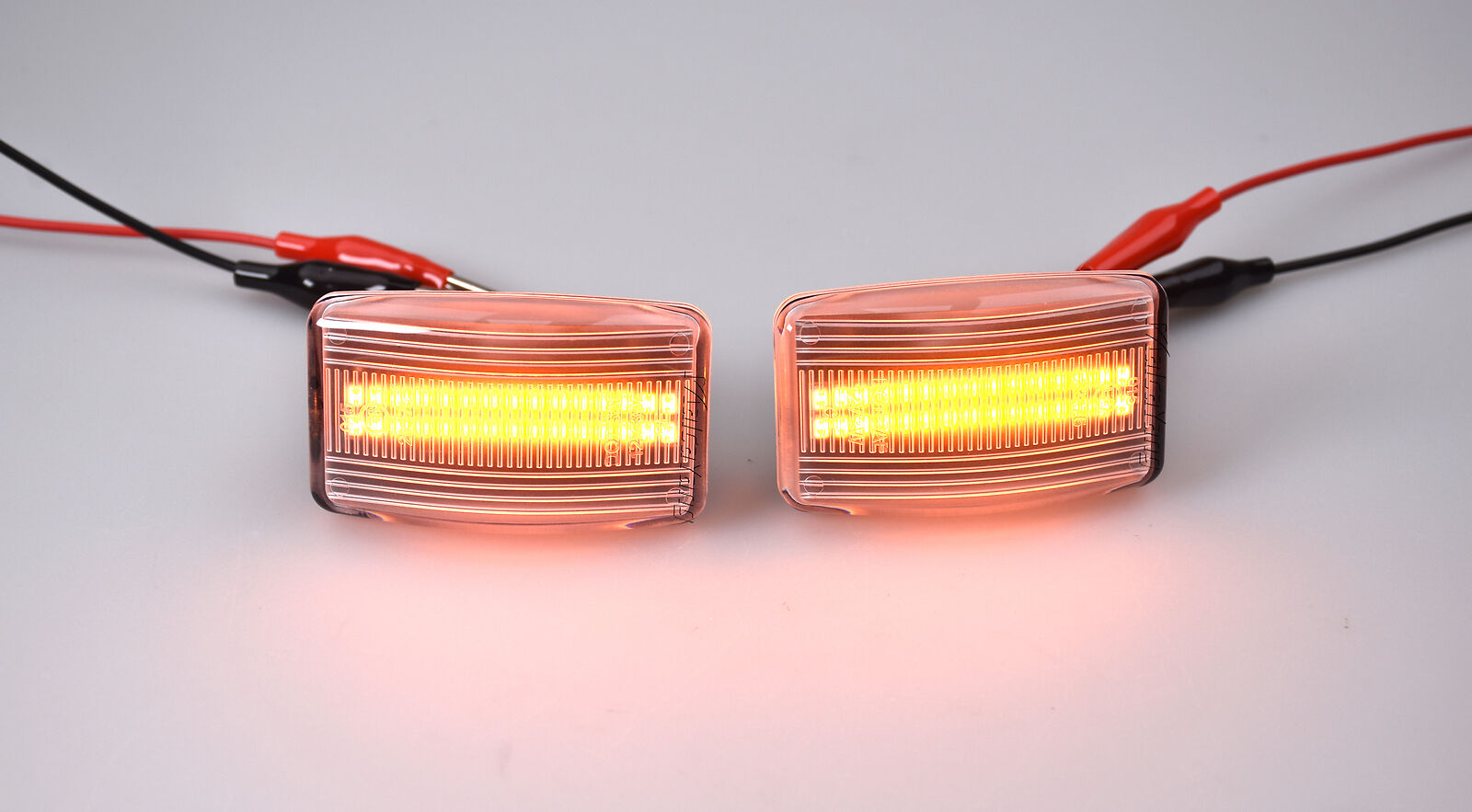 Clear Amber LED Dynamic Side Marker Light for Toyota Starlet (1989-1996)