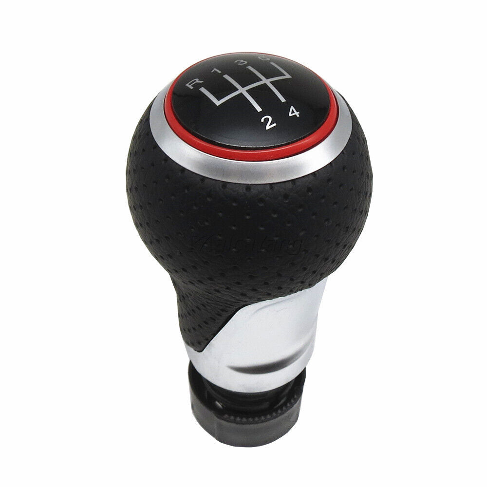 Car Speed Manual Gear Shift Knob For Audi A4 A5 Q5 8R Seat Leon MK1