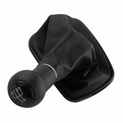 Manual Car Gear Shift Knob Black Line Gaiter Boot Cover for Volkswagen Mk4 Jetta