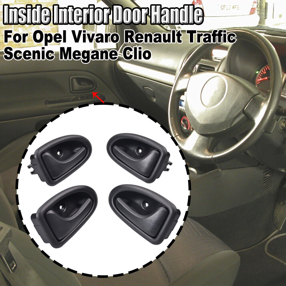 1 Set Door Handle Inside Fit For 2001-2014 Opel Vivaro