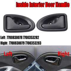 Black Inner Door Handles for Renault Megane Master