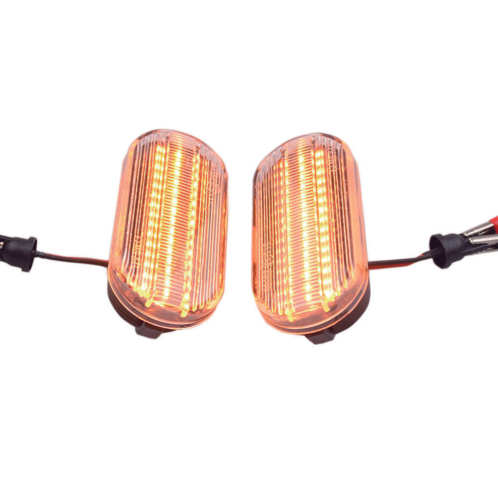 2x LED Side Marker Light Turn Signal Lamp For SEAT Leon Toledo 1M (1996-2006)