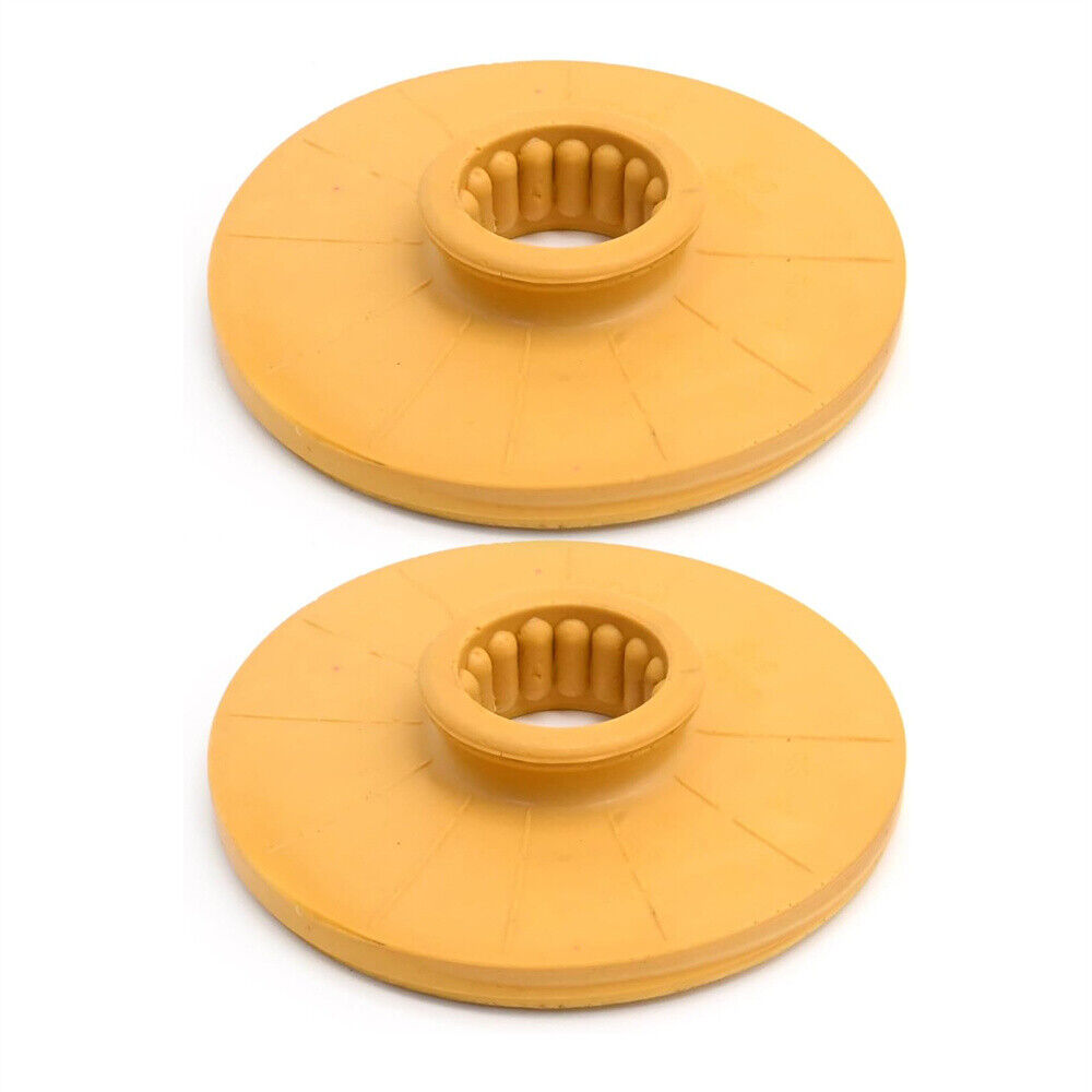 new 2× Rear Suspension Bump Stop Rubber Coil Spring Insulator For Chevrolet 13330714