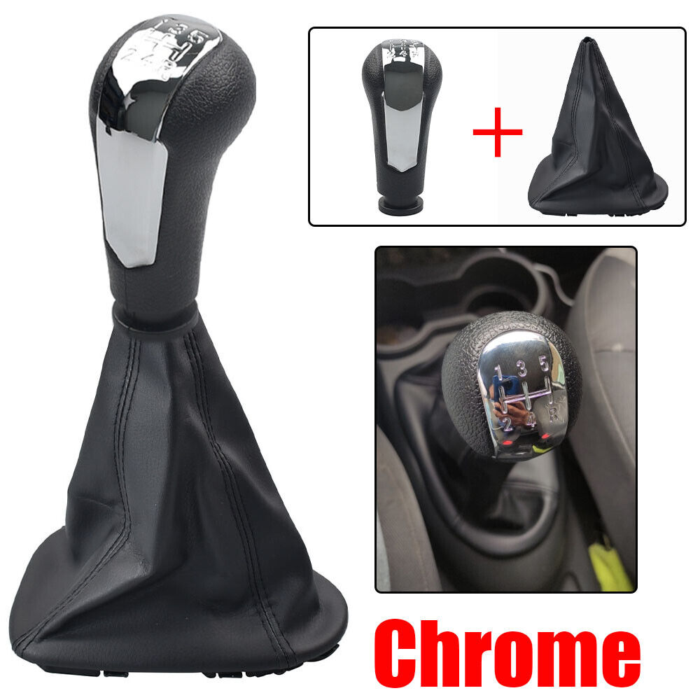 5 Speed Gear Shift Stick Knob Gaiter Boot Cover For Chevrolet Spark 2011-2016