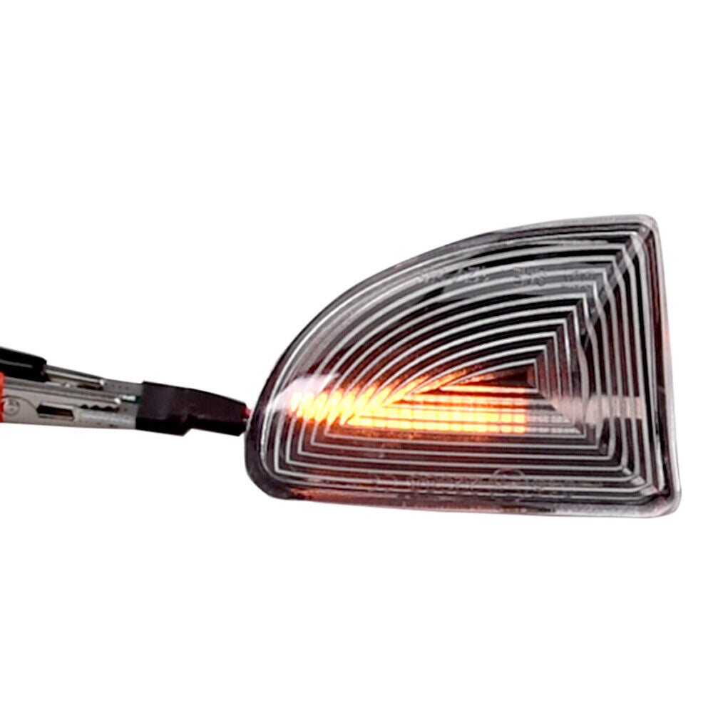 Clear Sequential LED Fender Side Marker Light For Mercedes-Benz Smart Fortwo