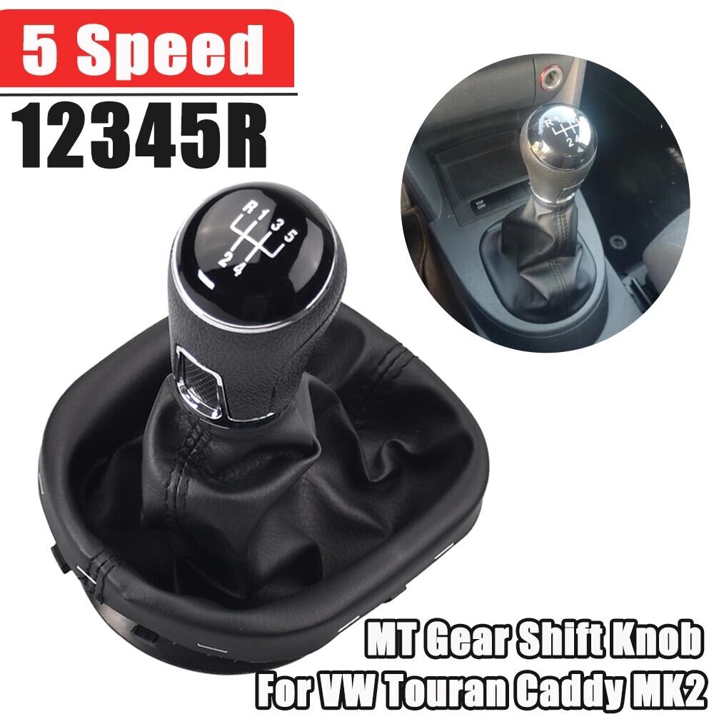 Volkswagen Touran 2003-2010 Speed Shift Manual Knob with Dust Cover