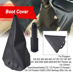 Citroen Black Gear Shift Knob Shift Boot for C4