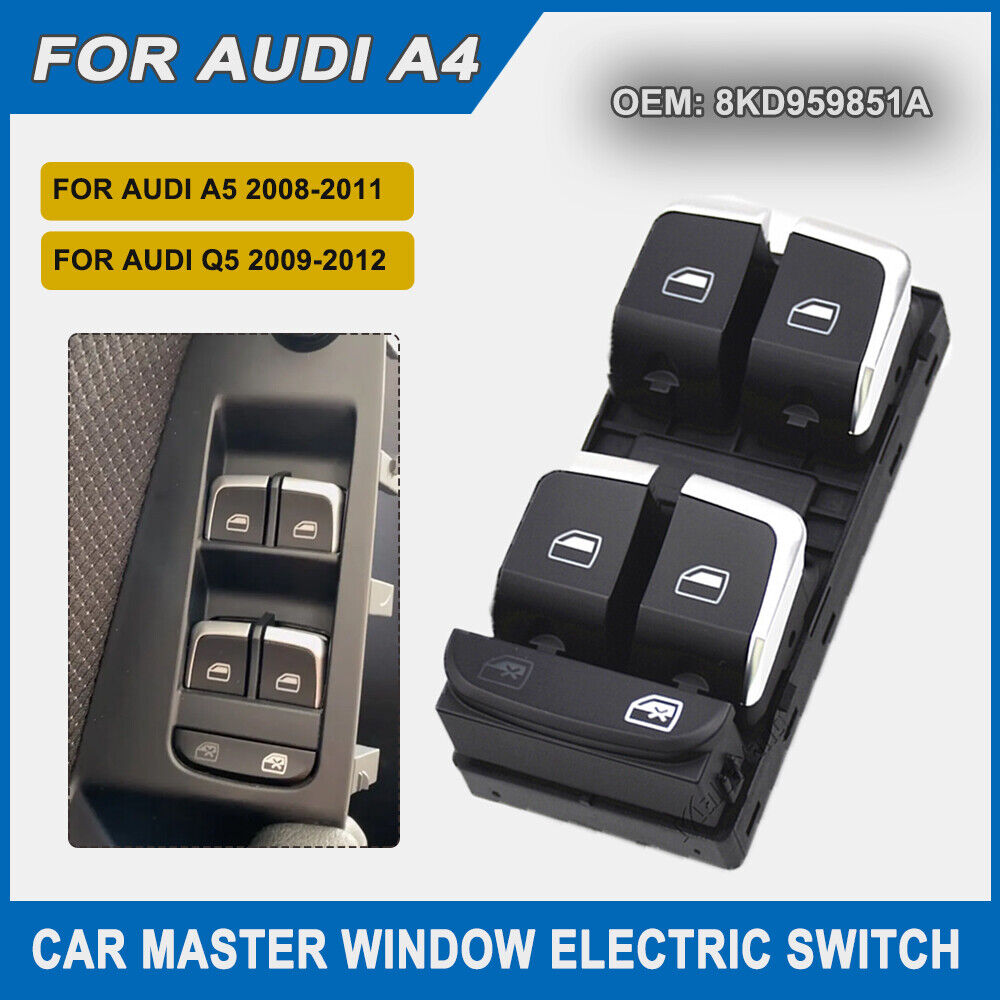 Audi A5 8KD959851A Power Window Switch 2008-2011