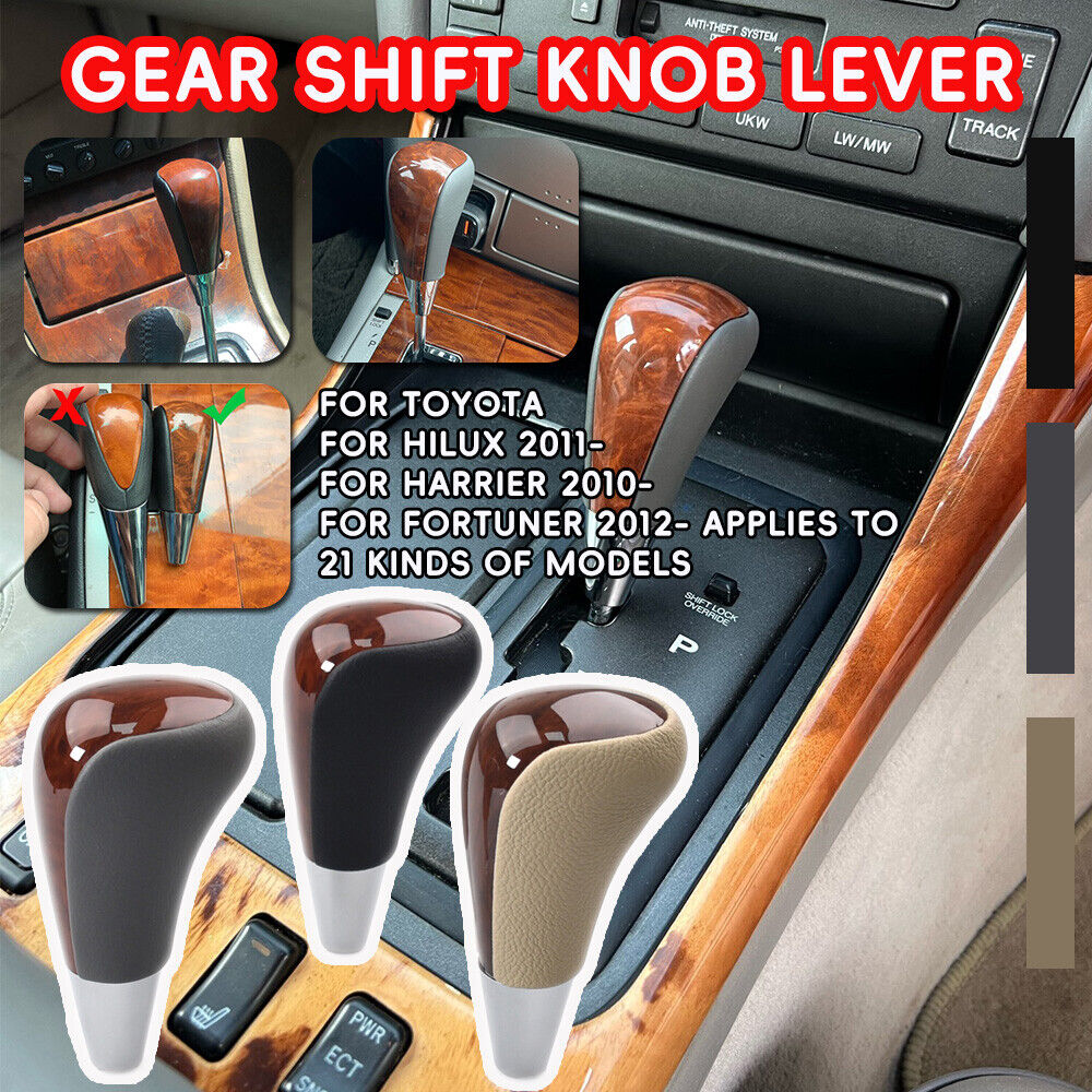 new Gear Shift Knob Lever For Toyota Prado Lexus Hilux 2011 Camry Crown RAV4 Fortune