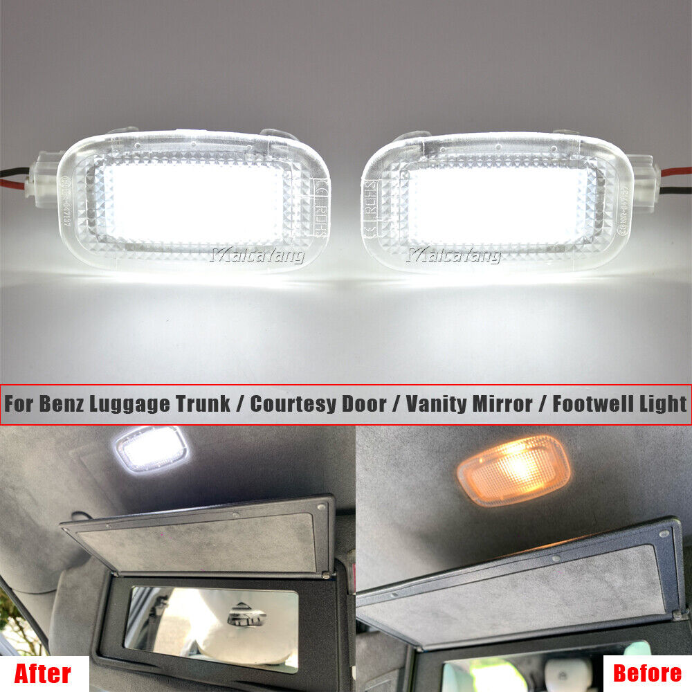 new LED Courtesy Door Luggage Trunk Light For Mercedes Benz W164 X164 W169 C197 W204