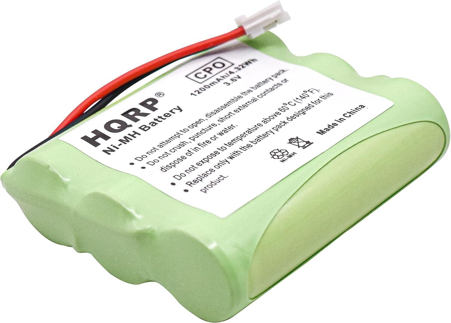 new Battery Replacement for General Electric GE 5-2459 52459, GE 5-2548 52548