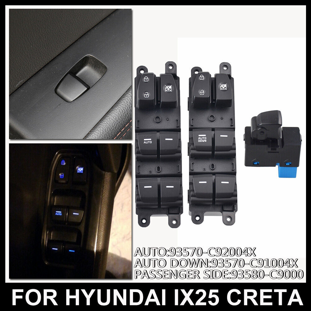 Hyundai IX25 Creta Front Window Control Switch Driver/Passenger Side Car Front Window Control Switch