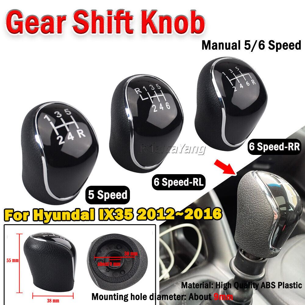 New Hyundai IX35 2012 2013 2014 2015 2016 Manual Gear Shift Knob