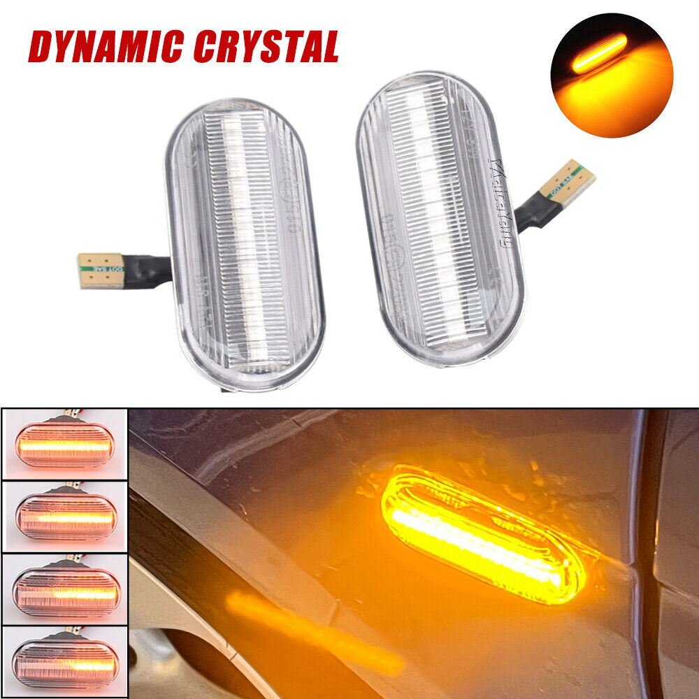 LED Dynamic Side Marker Light for 2002-2009 Nissan Z33 Fairlady Z