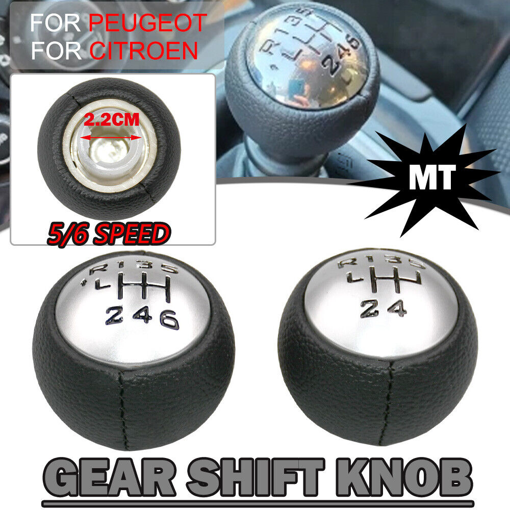 Speed Black Gear Stick Shift Knob for Peugeot 307