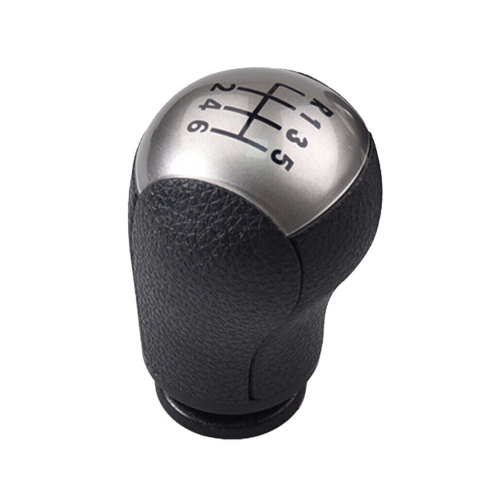 new 5 6 Speed Gear Shift Knob Fit For Ford Focus Mondeo MK3 Fiesta C-MAX Mustang