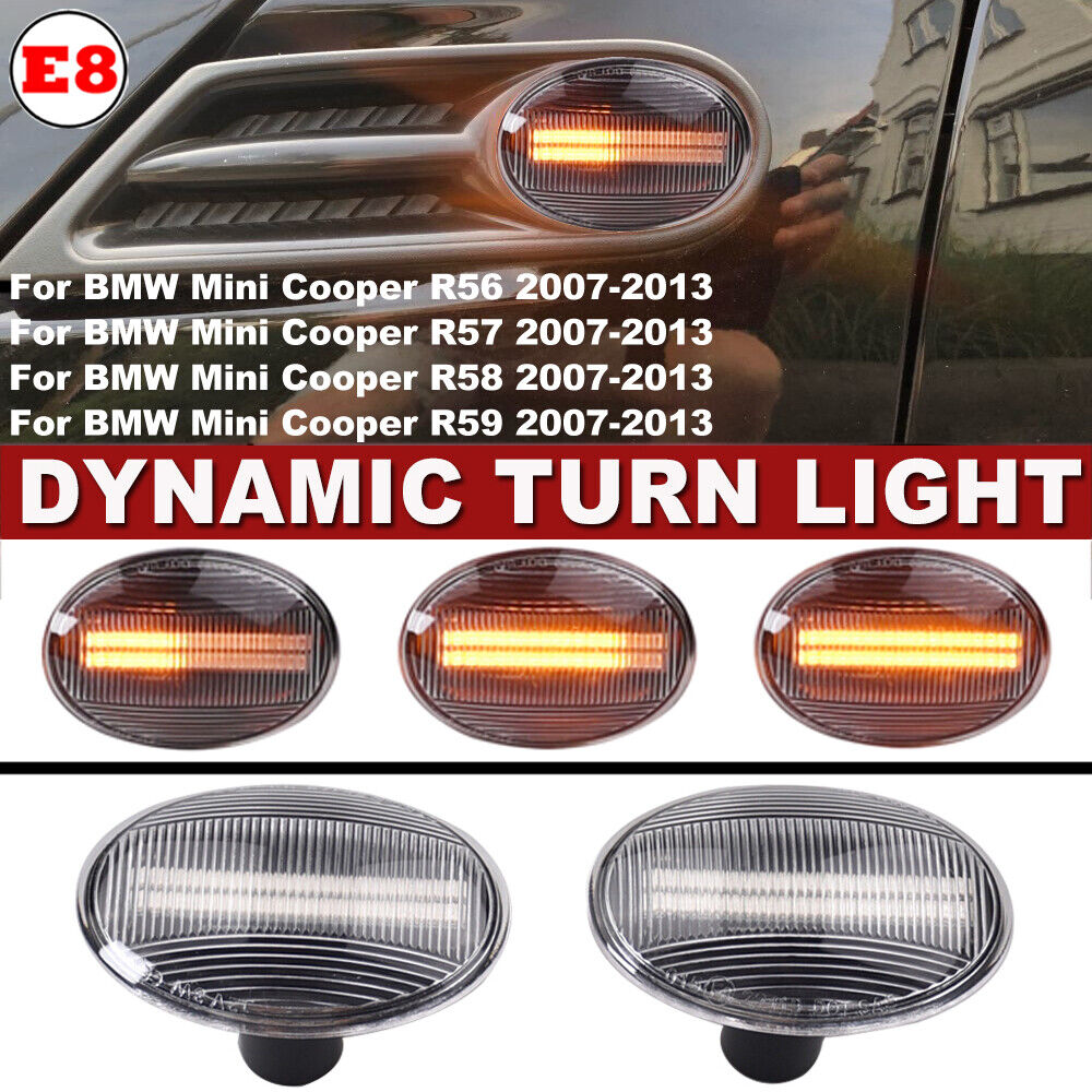 LED Side Marker Light for BMW Mini Cooper R56 R57 R58 2007-2013