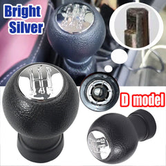 Bright Silver 5 Speed Gear Shift Knob for Suzuki Swift SX4/S-Cross