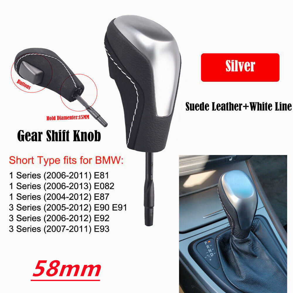 Car Automatic Gear Knob For BMW E81 E82 E87 E90 E91 E92 E93 E38 E39 E46