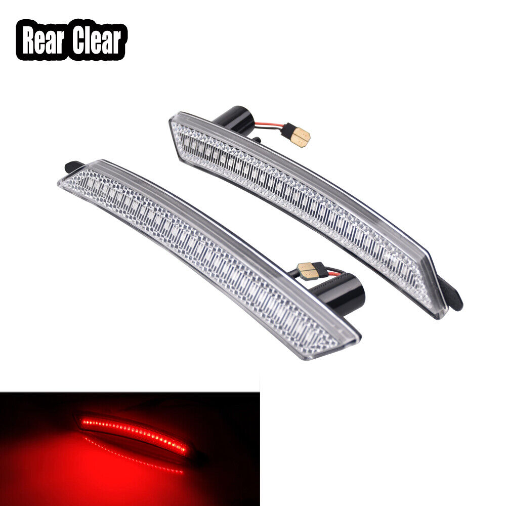 Rear Clear Car LED Side Marker Light for BMW Mini Cooper R58