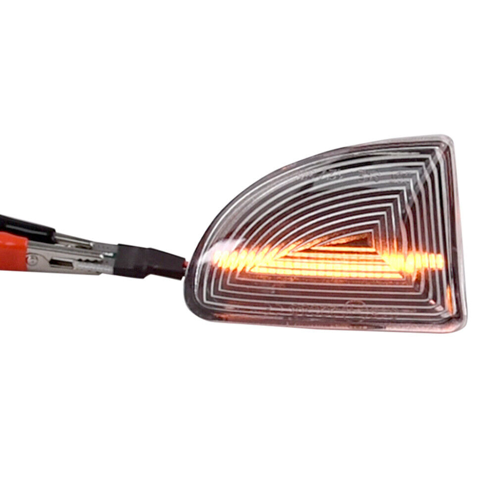 Clear Sequential LED Fender Side Marker Light For Mercedes-Benz Smart Fortwo