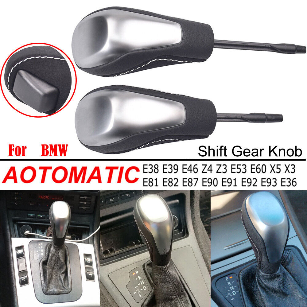 Car Automatic Gear Knob For BMW E81 E82 E87 E90 E91 E92 E93 E38 E39 E46