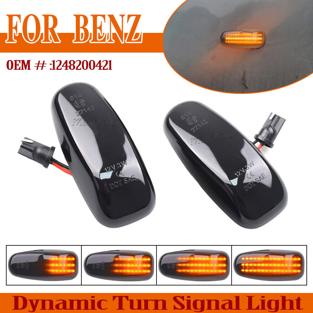 Dynamic Turn Signal Lamp for Mercedes-Benz S-Class W140