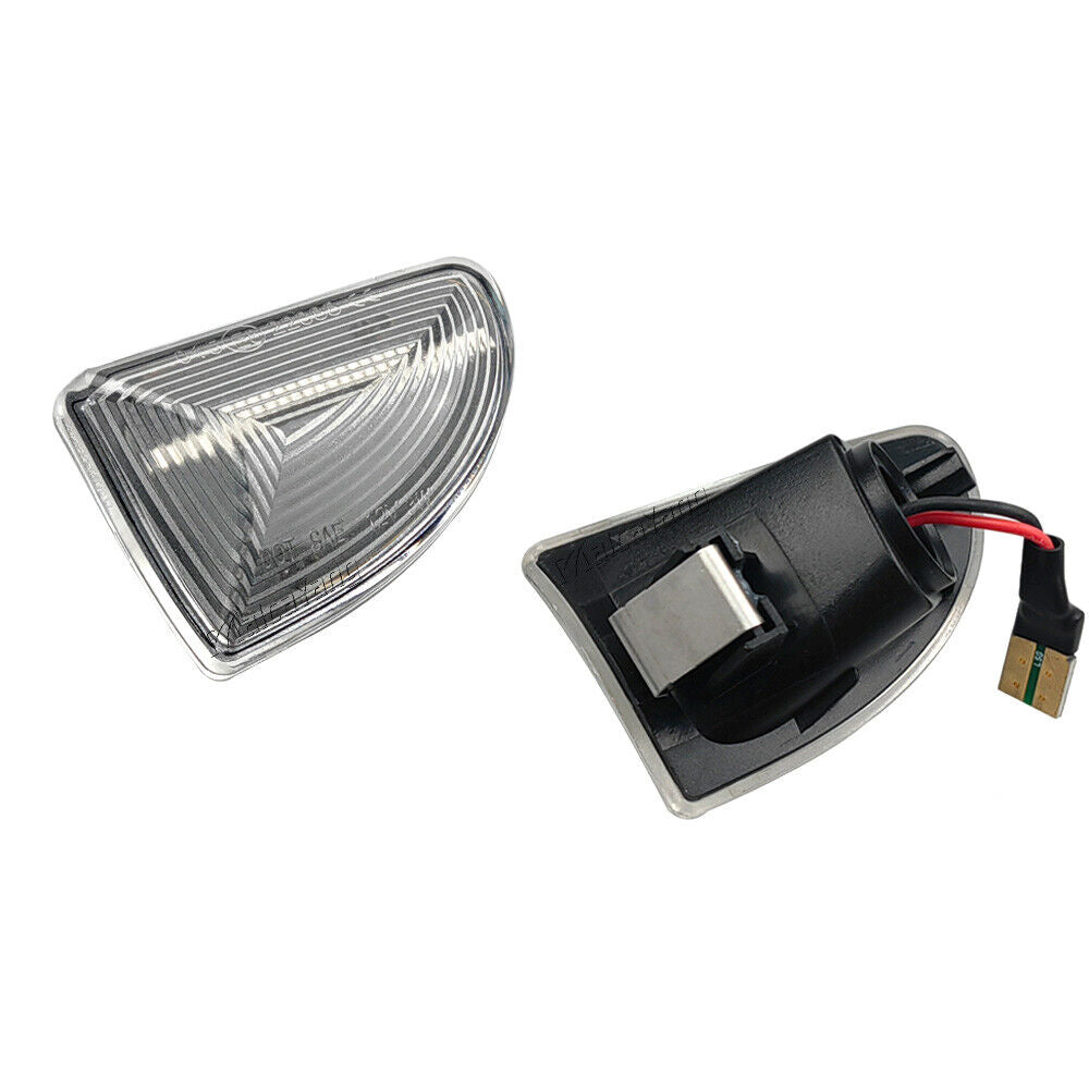 Clear Sequential LED Fender Side Marker Light For Mercedes-Benz Smart Fortwo