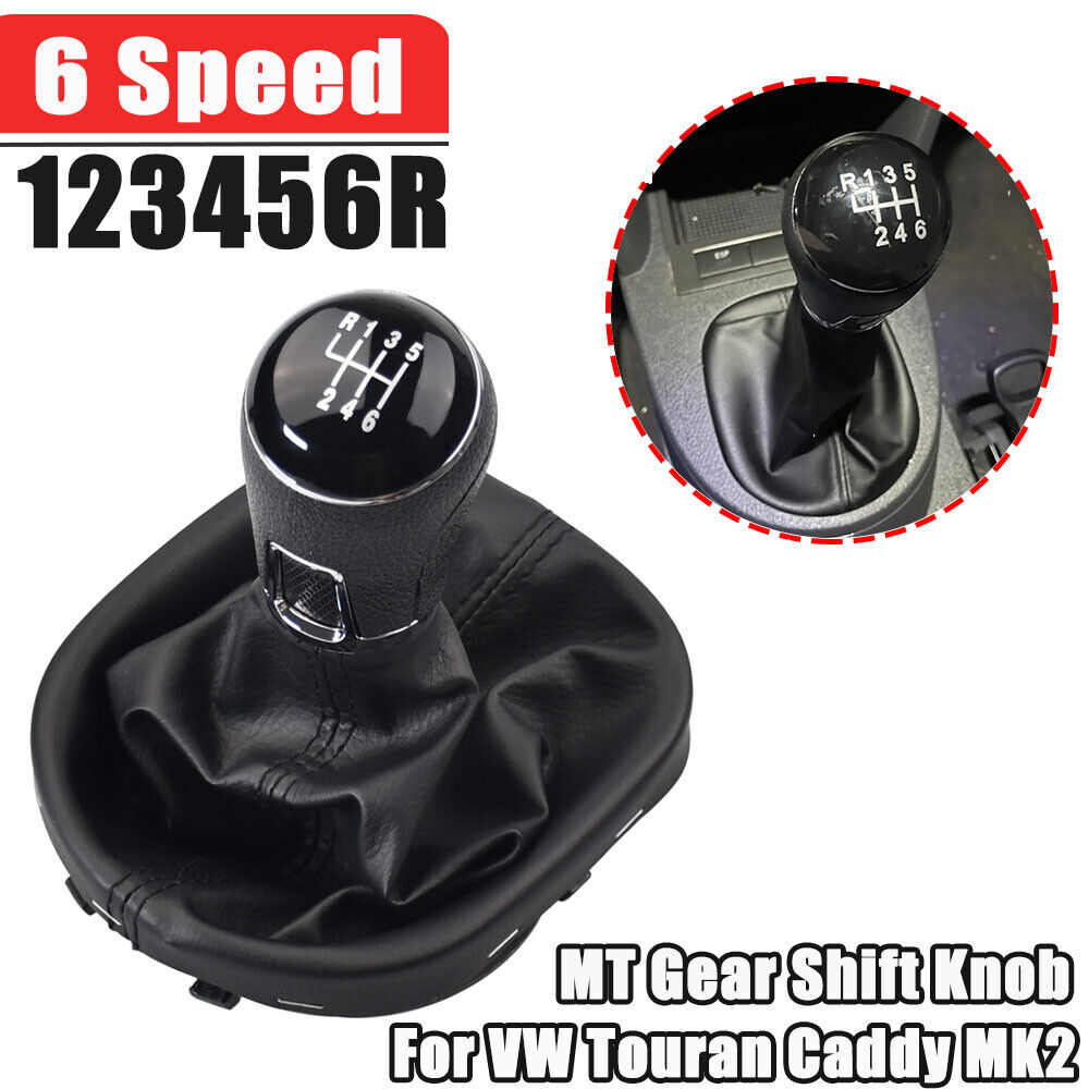 Volkswagen Touran 2003-2010 Speed Shift Manual Knob with Dust Cover