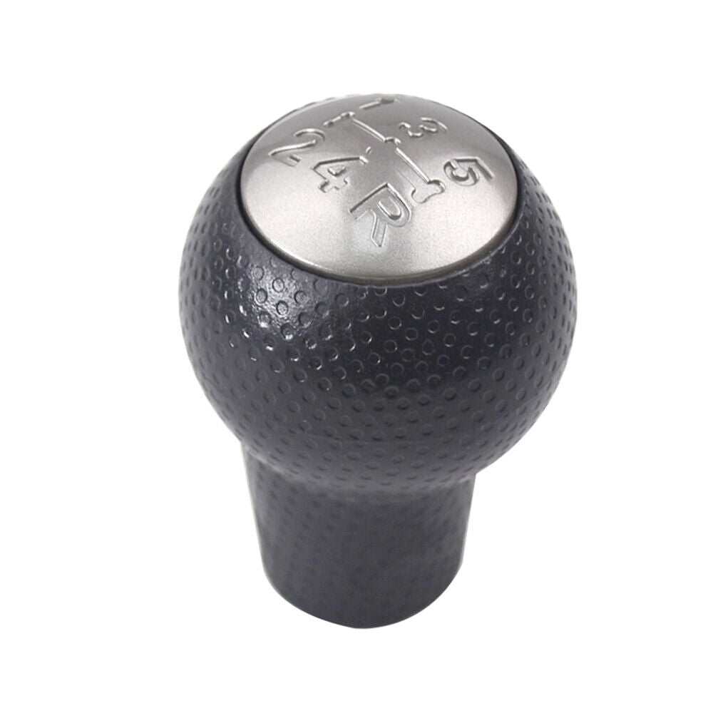 5 Speed Manual Gear Shift Knob Leather Boot Cover For Honda Fit Jazz 2009-2015