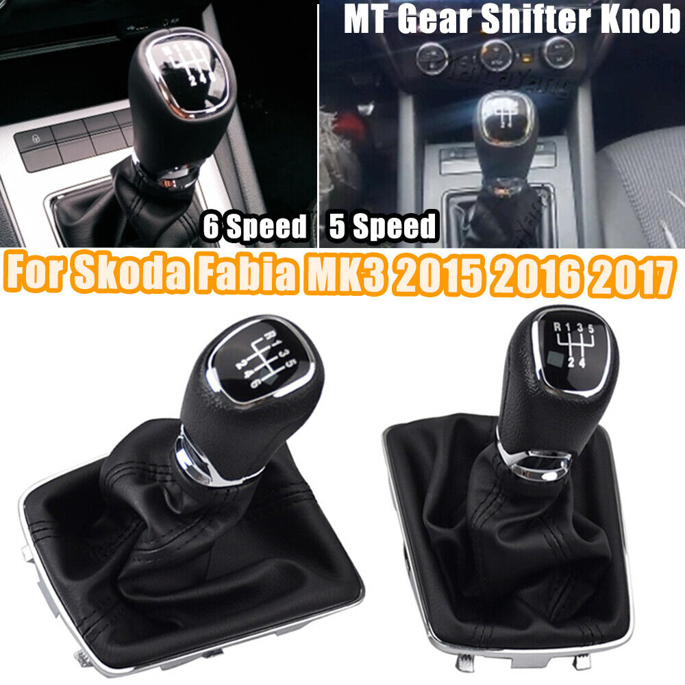 Skoda Fabia MK3 Speed Shifter Handgrip Black