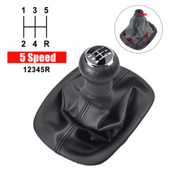 MT Speed Gear Shift knob with gaiter boot cover for VW Passat B5 1996-2005