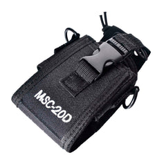 Adjustable Strap MSC-20D Walkie Protective Shoulder Bag Storage Case