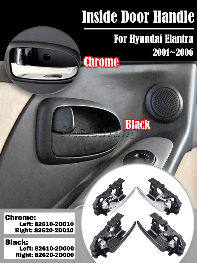 Front & Rear Door Handles for Hyundai Elantra 2001-2006 Interior