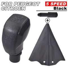 Gear Shift Knob & Gaitor Boot for Peugeot Partner 2008-2018