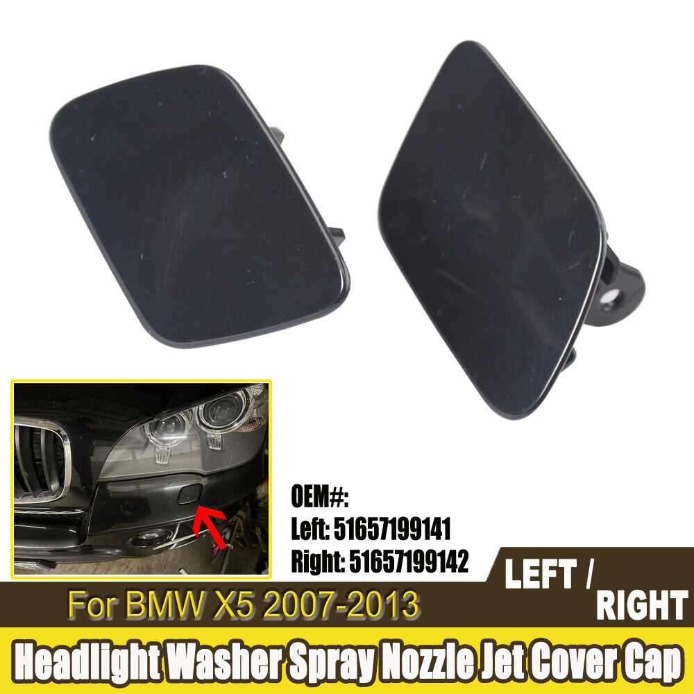 Headlamp Washer Nozzle Cover for BMW X5 2007-2013