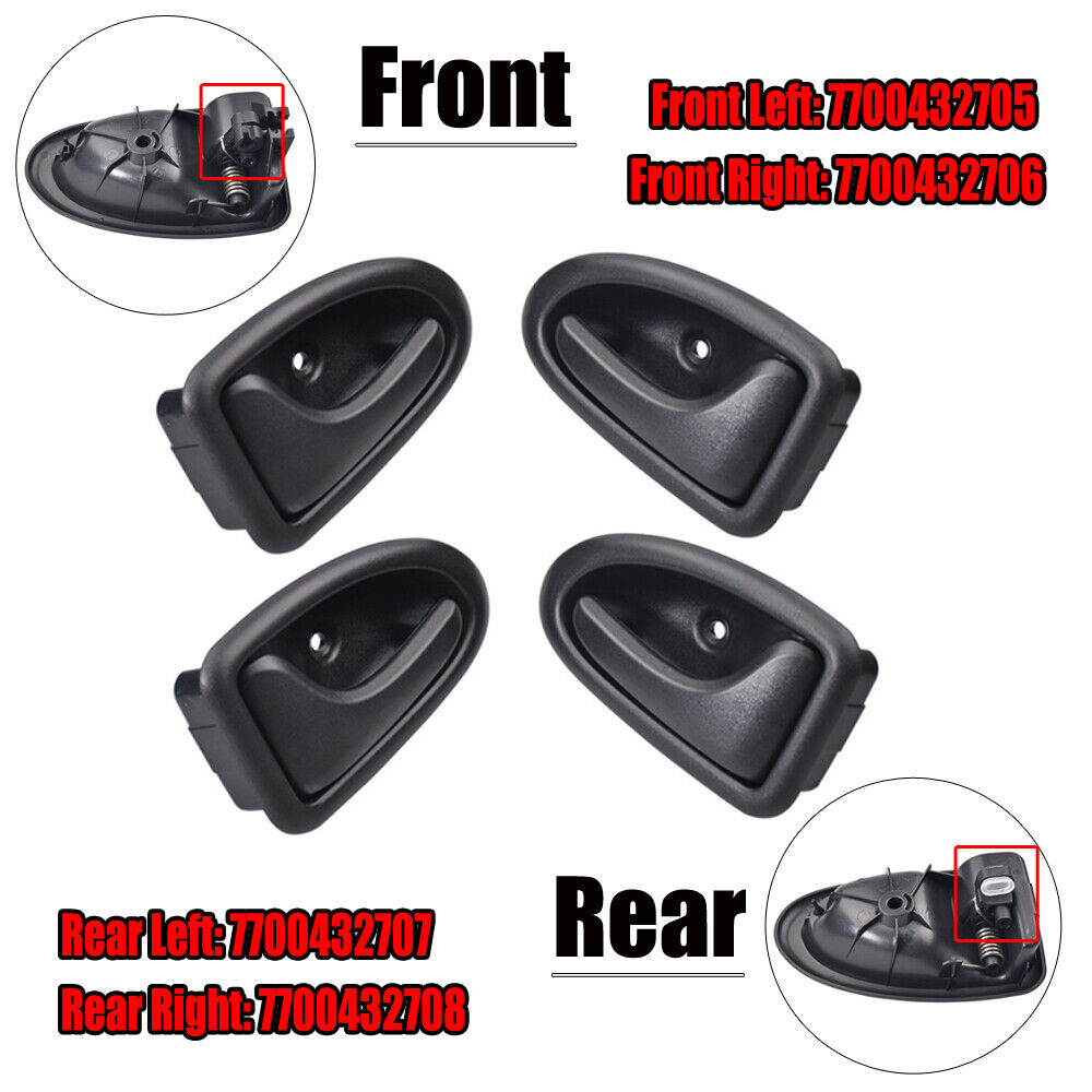 1 Set Door Handle Inside Fit For 2001-2014 Opel Vivaro