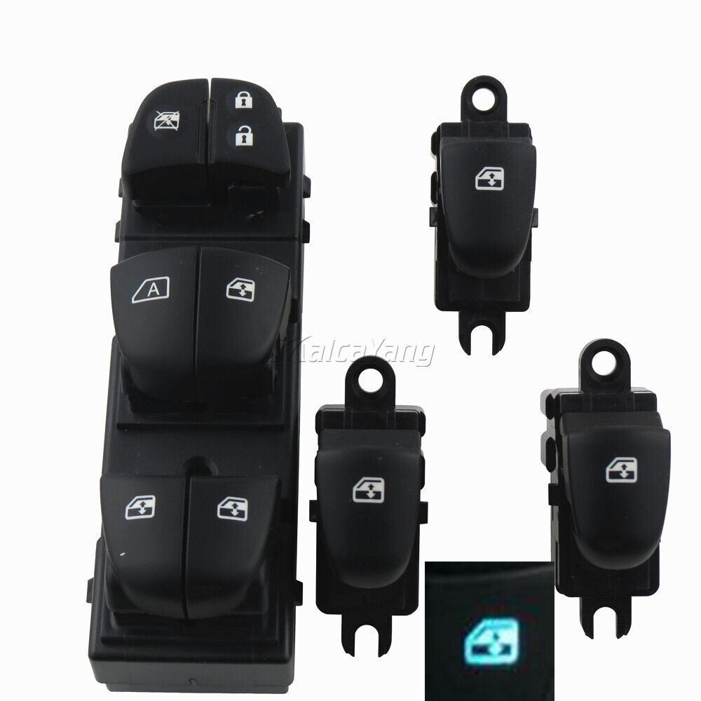 4pc Nissan X-Trail Window Control Switch