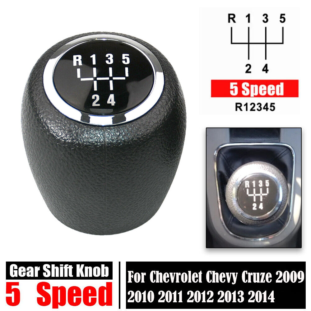 5-6 Speed Car Gear Shift Knob Boot Cover for Chevrolet Cruze (2008-2014)