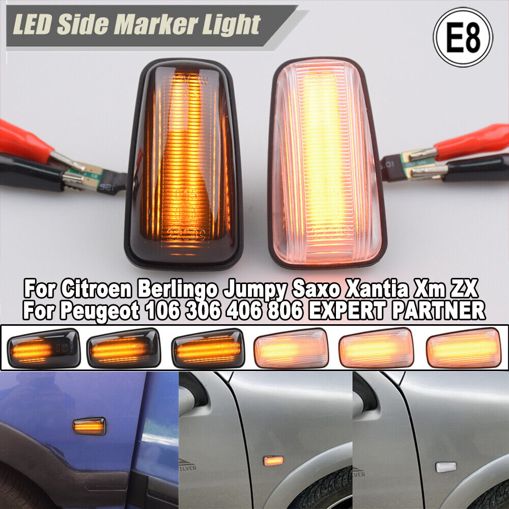 LED Side Marker Light for Peugeot 306