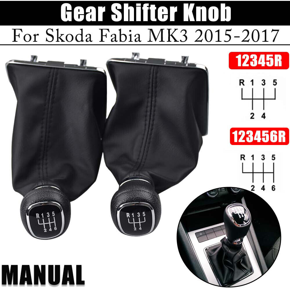 Skoda Fabia MK3 Speed Shifter Handgrip Black