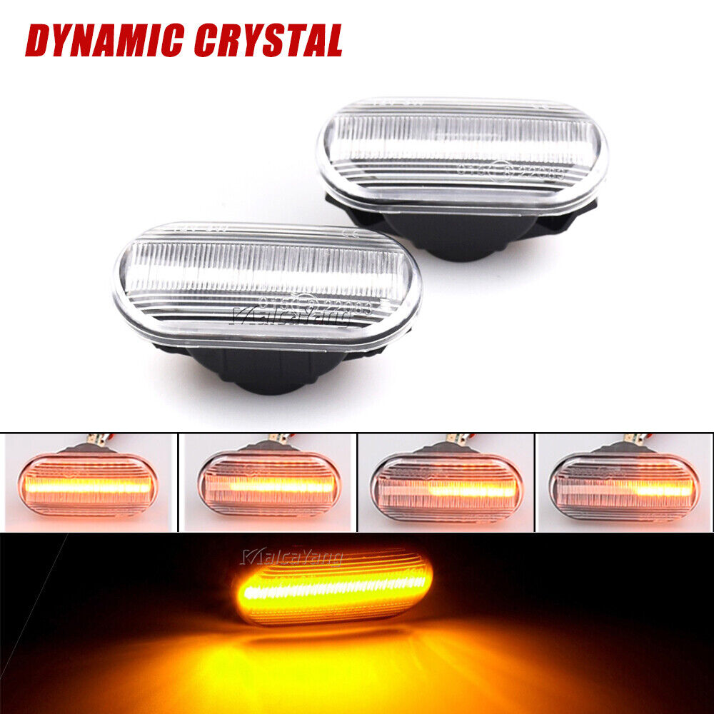 LED Dynamic Side Marker Light for 2002-2009 Nissan Z33 Fairlady Z